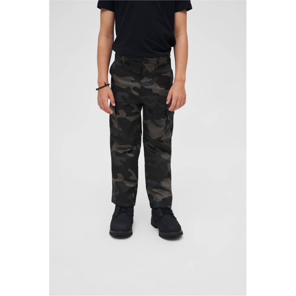 Brandit - US Ranger darkcamo Kids Cargo trousers - Green